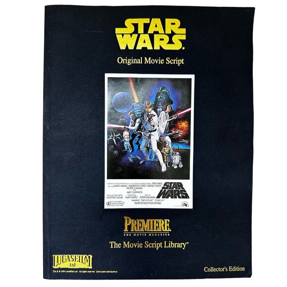 Star Wars|Collectors|Movie‎ Script - Picture 1 of 9